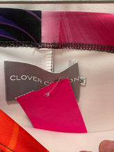 Load image into Gallery viewer, Clover Canyon multi color Stretch blend tropical print pencil Skirt, Size M
