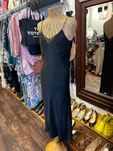 Load image into Gallery viewer, ba&amp;sh Black Polyester lace strappy Dress

