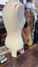 Load image into Gallery viewer, dissh Ivory Viscose &amp; Nylon Ribbed Sleeveless side slit Top
