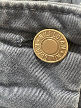 Load image into Gallery viewer, Nili Lotan Navy Cotton Blend button fly Pant, Size 8
