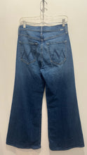 Load image into Gallery viewer, Mother Blue Cotton Blend wide leg multi buttons Jeans
