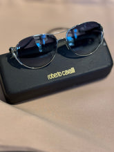 Load image into Gallery viewer, Roberto Cavalli AS IS silver &amp; black Sunglasses
