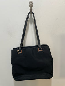 Prada Black Nylon Tessuto Tote Small Purse