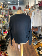 Load image into Gallery viewer, zadig &amp; voltaire Black Wool &amp; cashmere Stars Sweater, Size M
