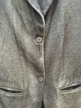 Load image into Gallery viewer, Avant Toi Grey wool &amp; cotton Button Up Blazer, Size S
