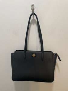 Tory Burch Black Leather gold hardware purse