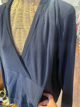 Load image into Gallery viewer, Majestic Filatures Black Viscose W/Hoodie &amp; pockets Top, Size 3=L
