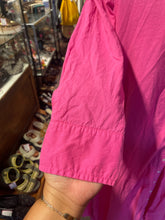 Load image into Gallery viewer, XIRENA Hot Pink Cotton Button Up shirt style Dress, Size XS
