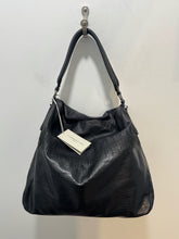Load image into Gallery viewer, LIEBESKIND Black Leather scale texture w/ duster Purse
