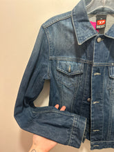 Load image into Gallery viewer, Diesel Blue Cotton Denim Longsleeve Buttons Jacket, Size M
