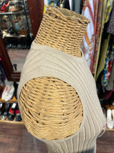 Load image into Gallery viewer, Allude Beige Cotton &amp; Silk Ribbed Sleeveless Top
