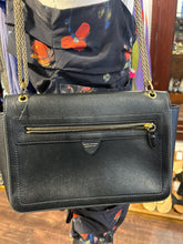 Load image into Gallery viewer, Marc Jacobs Black &amp; Gold Leather Chain Purse, Gently Worn

