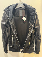 Load image into Gallery viewer, G-Star Black &amp; White Polamide trim design Zip Up Jacket, Size S
