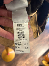 Load image into Gallery viewer, Diesel Brown Cotton Blend button down Vest, Gently worn, Size S

