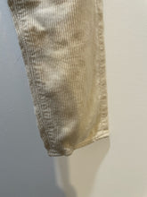 Load image into Gallery viewer, Moussy White Cotton Corduroy Pant, Size 24
