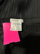 Load image into Gallery viewer, Pleats Please Black Poly pleated skirt Skirt
