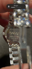 Load image into Gallery viewer, Ebel Silver W/Diamonds Watch, Paperwork incl
