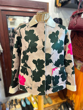 Load image into Gallery viewer, monoplaza Green &amp; Beige Fleece Lined Jacket, Size S
