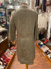 Load image into Gallery viewer, Gary Graham Beige Linen Clasp Closure Lined Jacket, Size 8
