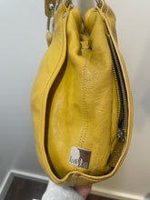 Load image into Gallery viewer, Kooba mustard yellow Leather shoulder Purse
