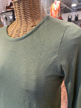 Load image into Gallery viewer, private 02 04 leaf green Cashmere Long sleeve Top, Size 2=M
