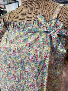 DOEN Green & Yellow Cotton Wildflowers NWT! Dress, Size M