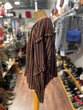 Load image into Gallery viewer, Ulla Johnson Brown &amp; Copper Cotton Blend Stripe NWT! Top, Size 4
