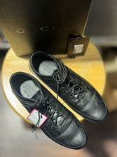 Load image into Gallery viewer, GUCCI Black Leather lace up Sneaker W/ BOX, Size 7.5
