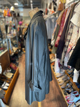 Load image into Gallery viewer, eunhwa Grey Cotton Button Up Trench Jacket, Size 40
