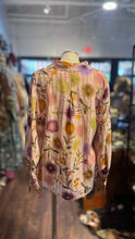 Load image into Gallery viewer, Kobi Halperin Pink Print Silk Floral blouse Top
