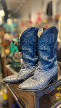 Load image into Gallery viewer, Dan Post Bleached Black Leather Size 10 Shoe
