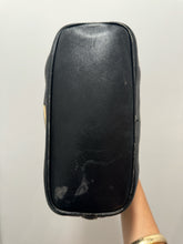 Load image into Gallery viewer, GUCCI Black Leather gold hardware Size M Assymetrical Purse
