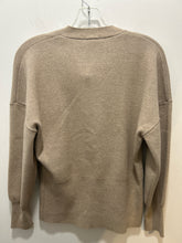 Load image into Gallery viewer, Rails Latte Cotton Blend knit cardigan Sweater
