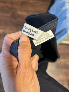 Comme des Garcons Navy Wool peter pan collar Dress