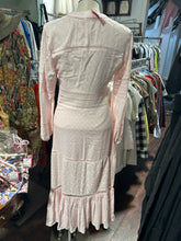 Load image into Gallery viewer, Allison NY Baby Pink Rayon cutout design Long sleeve Dress, Size XS
