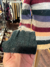 Load image into Gallery viewer, ISABEL MARANT multi color Mohair striped Longsleeve Sweater, Size 38
