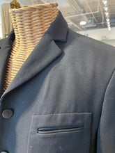 Load image into Gallery viewer, Donna Karan Black Wool Blend Gently worn Blazer, Size 4

