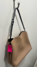 Load image into Gallery viewer, Coach Tan &amp; Grey pebbled leather hand &amp; crossbody bag Purse
