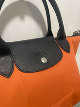Load image into Gallery viewer, Longchamp orange blend Canvas Strap Logo Medium Multi strap  Purse
