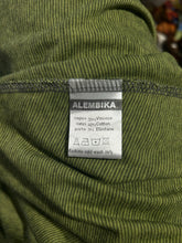 Load image into Gallery viewer, Alembika grey &amp; green Viscose blend polka dot &amp; stripe layering Top
