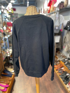 zadig & voltaire Black sparkle NWT! Sweatshirt, Size L