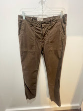 Load image into Gallery viewer, Nili Lotan Cocoa Cotton Blend solid Pant, Size 4
