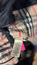 Load image into Gallery viewer, Burberry Brit Black Nylon Quilted Puffer hooded Jacket
