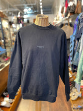 Load image into Gallery viewer, Acne Studios Black Cotton Oversized Sweatshirt, Size XXS
