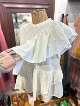 Load image into Gallery viewer, Cinq a' Sept White Cotton Flare NWT Top

