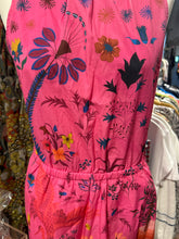 Load image into Gallery viewer, The Kit. Hot Pink Cotton Floral Maxi Dress, Size M
