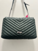 Load image into Gallery viewer, Rebecca Minkoff Green Nylon Quilted duster included Purse
