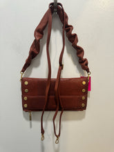Load image into Gallery viewer, Hammitt almond Leather stud accents Fold Over Purse
