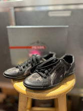 Load image into Gallery viewer, Prada camo &amp; black lace up sneaker w/ box, Size 37.5
