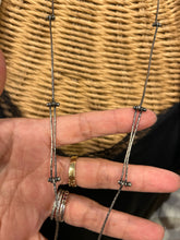 Load image into Gallery viewer, melle finelle One of a Kind Oxidized Sterling Silver Necklace
